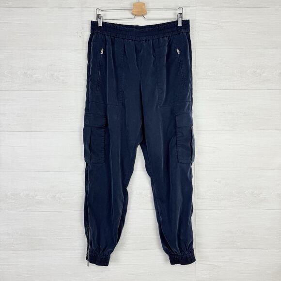 Polo Ralph Lauren Utility Cargo Jogger Pants Men Large Navy Lightweight Outdoor - Picture 14 of 14